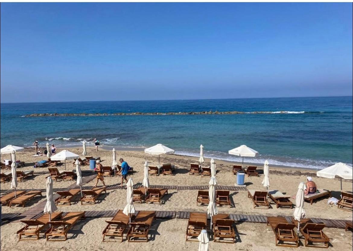 Sun Julz Apartments On The Beach Paphos Eksteriør billede